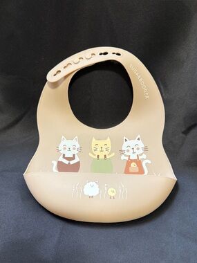Sugar Booger Baby Silicone Bib Adjustable Easy Clean